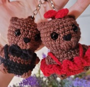 Wyjątkowe breloczki dla Par (komplet)walentynki,rocznica,dla niej dla niego