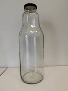 Butelka szklana na sok napoje mleko przetwory 1L 1000ml  pakiet 20 szt.