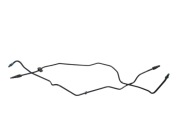 Komplet rurek chłodnicy oleju skrzyni Easytronic NYAL Opel Corsa D 1.2 OE