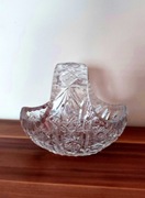 Koszyk kryształ z czasów PRL-u 