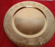 Talerz na dekoracje świąteczną 