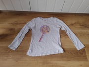 Endo szara w kropeczki z lizakiem r. 146cm 8l+ bdb