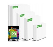 28 SZT. PODOBRAZIE MALARSKIE PÓŁTNO 4 ROZMIARY