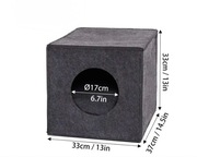 Filcowa budka dla kota, składany domek dla kotów , ciemnoszary, 33x37x33cm