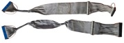 Zestaw 2x taśma ATA 80 żyłowa do HDD/CD/DVD 45cm sprawna