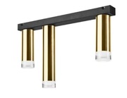 Lampa Lemkur Czarno Złota