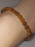 Bransoletka bursztyn