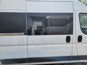 Ducato Boxer Jumper L2 drzwi boczne przesuwne białe bez korozji z szybą