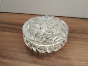 MCM Made in Italy Kryształowa bomboniera puzdro misa szlif Baccarat
