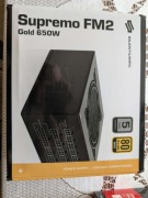 Zasilacz SilentiumPC Supremo FM2 Gold 650W | Modularny | 80+ Gold