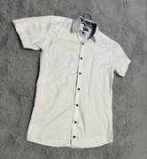 Koszula biała Jankes r. 164 krótki rękaw KOMERS