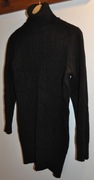 SWETER/ GOLF DAMSKI - czarny, ciepły, długi - S/M - Kraków