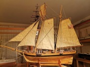 Model  Alert 1818 90 cm skala 1:20 okrętu żaglowiec szkuner patrolowy