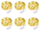 Yogle Micro LED Fairy Lights Bateria, 2 m 12 x 20 LEDs