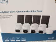 Zestaw 4 kamer wifi z panelami solarnymi, cena sklepowa ponad 1800zł