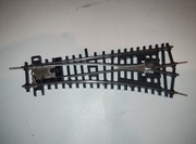 Zwrotnica prawa rozjazd prawy Skala TT 1:120 firmy BTTB 