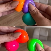 Klejące Kulko Piłki do Rzucania i Ściskania, 6 szt.