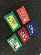 Karty konsoli z grami wideo GBA seria Pokemon  