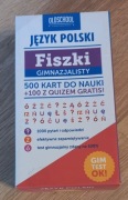 Język polski Fiszki gimnazjalisty