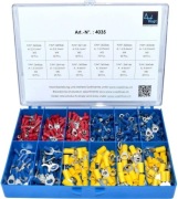 Zestaw końcówek oczkowych 505szt. 0.50mm² - 6mm² M3 M4 M5 M6 M8 CONRAD 4035