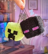 Breloczki Minecraft 