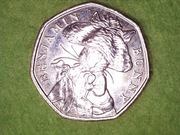 50 p 2017 - Benjamin Bunny