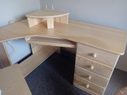 Biurko narożne sosnowe