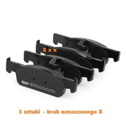 FERODO PREMIER ECO FRICTION FDB4615 Klocki hamulcowe 3 sztuki