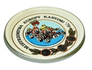 KOLEKCJONERSKI TALERZ PRL - PZM POLSKI ZWIĄZEK MOTOROWY FIA KARTING 1979 