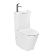 Nowy WC kompakt oszczędzający miejsce z umywalką cena sklepowa 899 zł 
