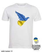 Wolna Ukraina Koszulka + przypinka GRATIS
