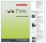 Claas Scorpion 6030 7030 7040 7045 Operators Manual Instrukcja obsługi DTR