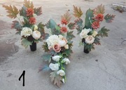 Wszystkich Świętych Stroik na cmentarz Kompozycja 