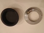 Adapter M42 na Canon EOS EF - chromowany mosiądz - wyskoka jakość. 