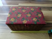 Niciak skrzynka na igły nicie guziki PRL ddr