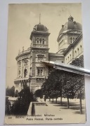 Stara pocztówka ALPY Szwajcaria początek XXw. Znaczek obieg (AL)Berno 1907