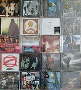 KOLEKCJA 64 PŁYT CD/GENESIS/OMEGA/U2/WATERS/LED ZEPPELIN/WYPRZEDAŻ/ FOLIA