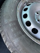 Felgi z oponami zimowe 15 195/65/15vw passat golf