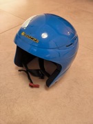Kask narciarski LANGE Team Blue – dziecięcy 50 cm – niebieski