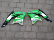 Plastiki kawasaki kxf 250 2008 owiewki boczki na chłodnice 2004-2012