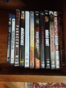 Zestaw filmów dvd i blu Ray 