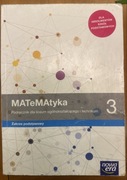 Matematyka 3 Nowa Era podręcznik zakres podstawowy dla do LO i technikum
