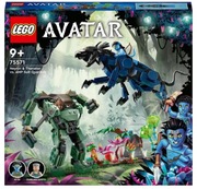 LEGO Avatar 75571 Neytiri i Thanator kontra Quaritch w kombinezonie PZM