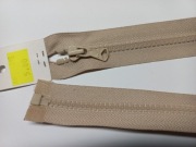 Zamek plastikowy kostka kostkowy 60cm rozdzielczy beż