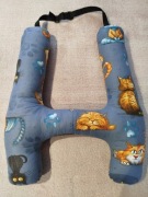 Poduszka podróżna do snu w kształcie H | wygodna poduszka podróżna.