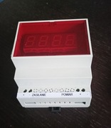 MIERNIK CYFROWY WOLTOMIERZ DC 199,9V ELEKTRO-TECH ETK-01V-24 na szynę DIN