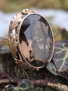 Stary złoty pierścionek prl