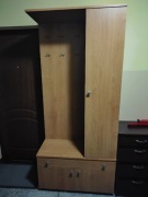 Kompaktowa garderoba 90 cm na przedpokój 