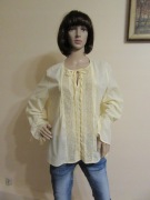 ODD MOLLY jasna żółta bluzka boho folk hafty jak nowa 40 / L