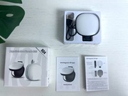 CZARNA Mini Lampa do smartfona z Magnesem do Streamingu na Telefon